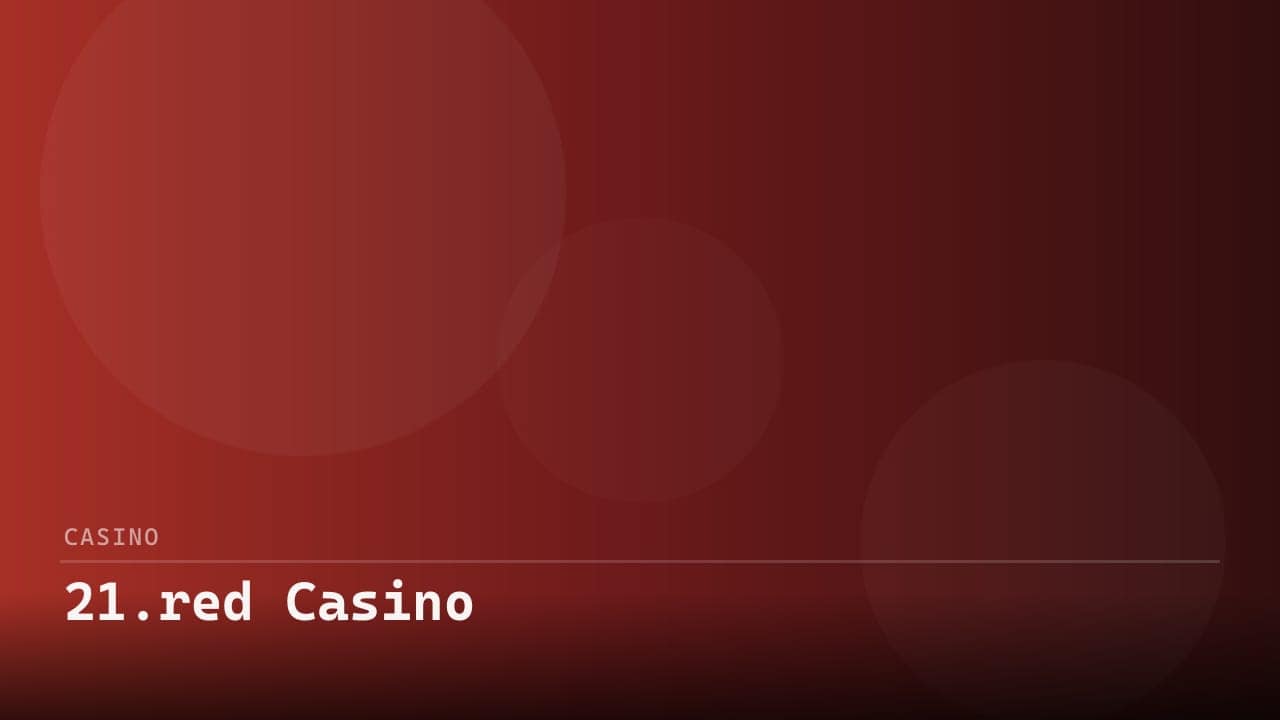 21.red Casino review