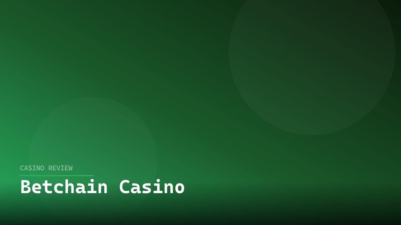 Betchain Casino review