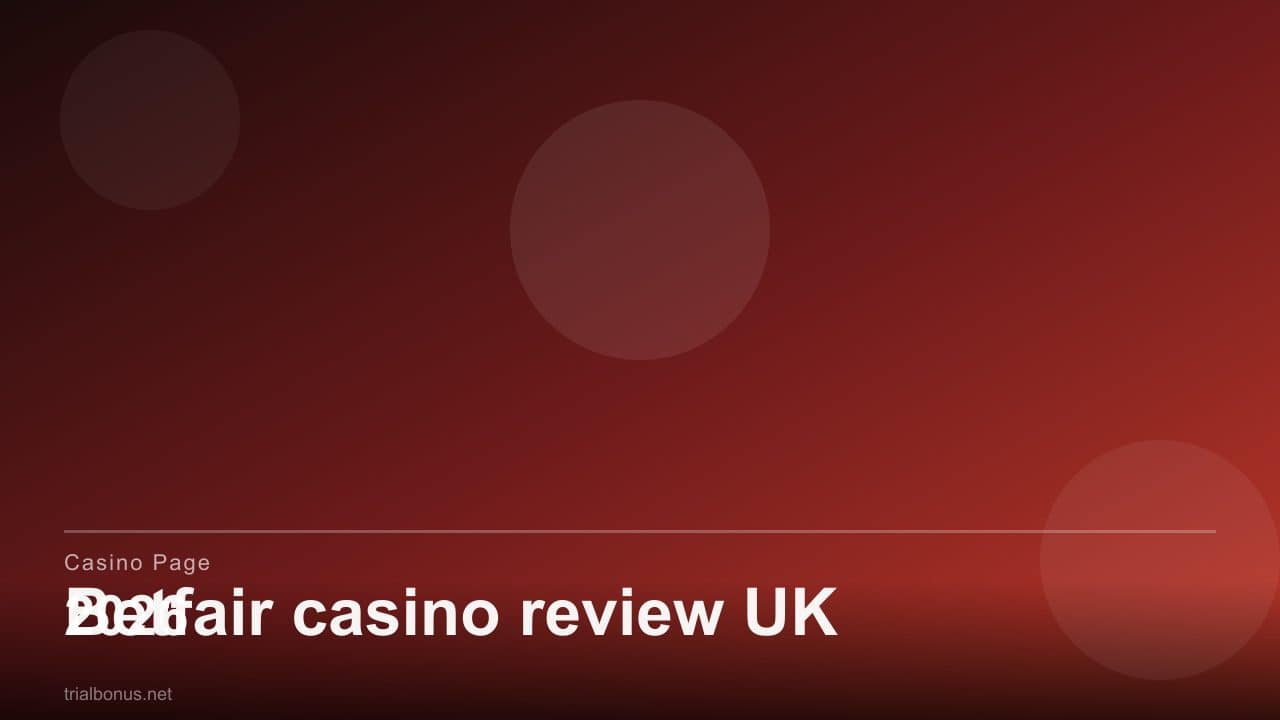 Betfair casino review UK review