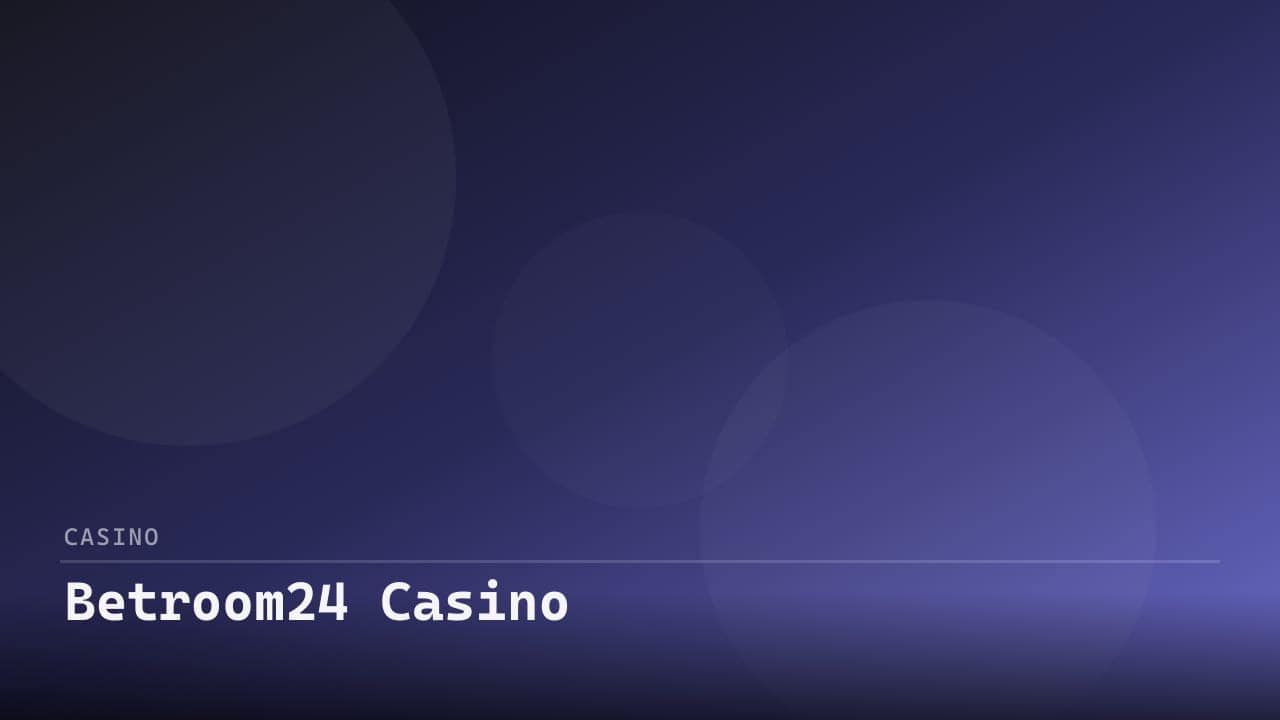 Betroom24 Casino review