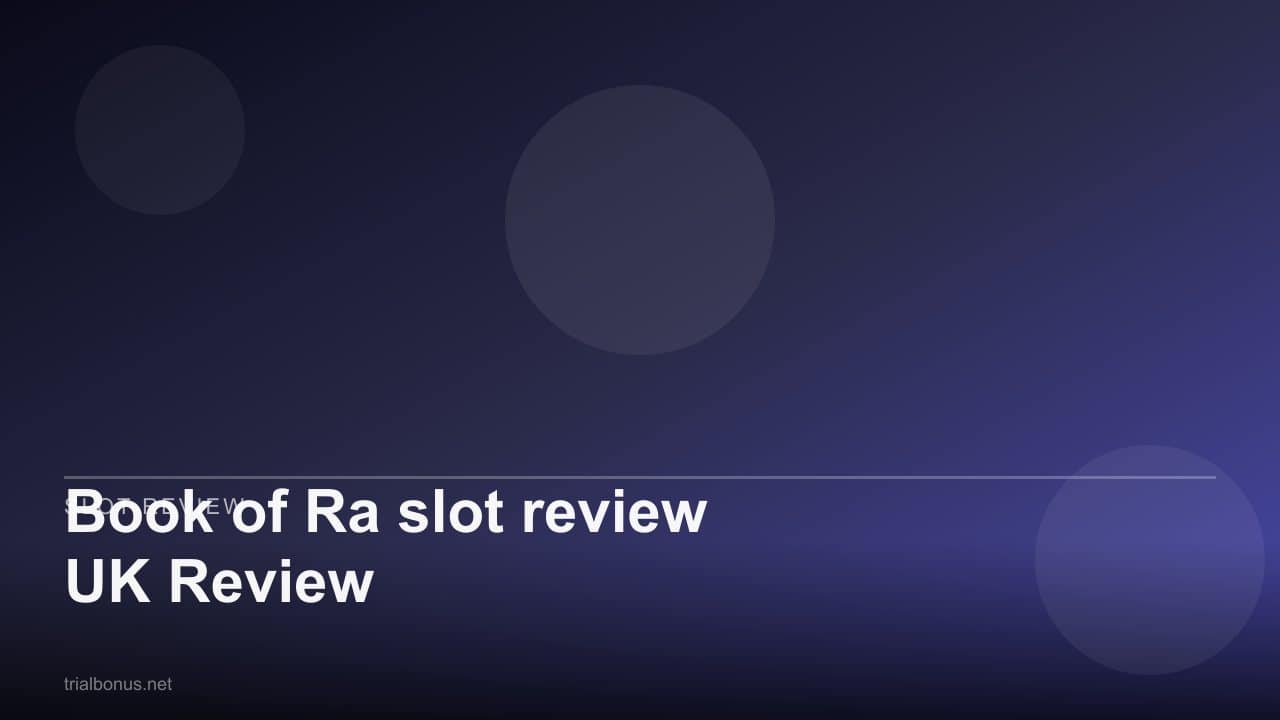 Book of Ra slot review UK Review review