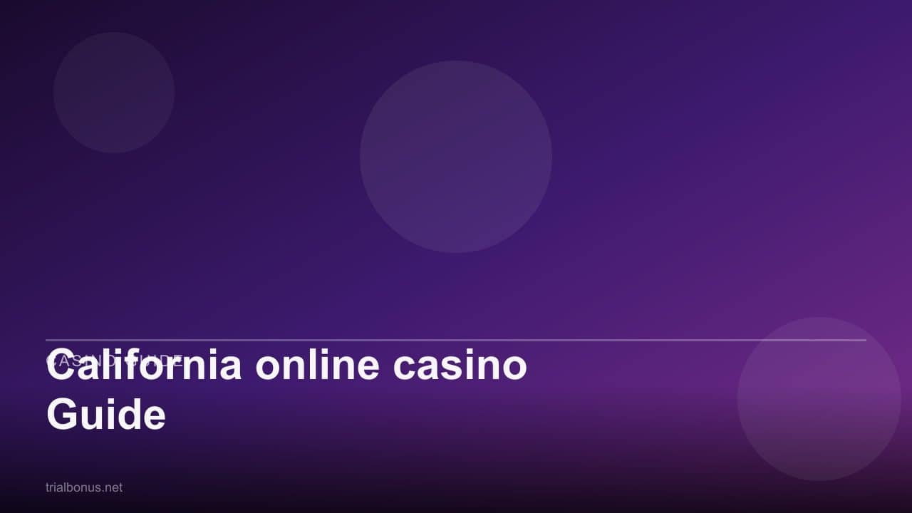 California online casino Guide review