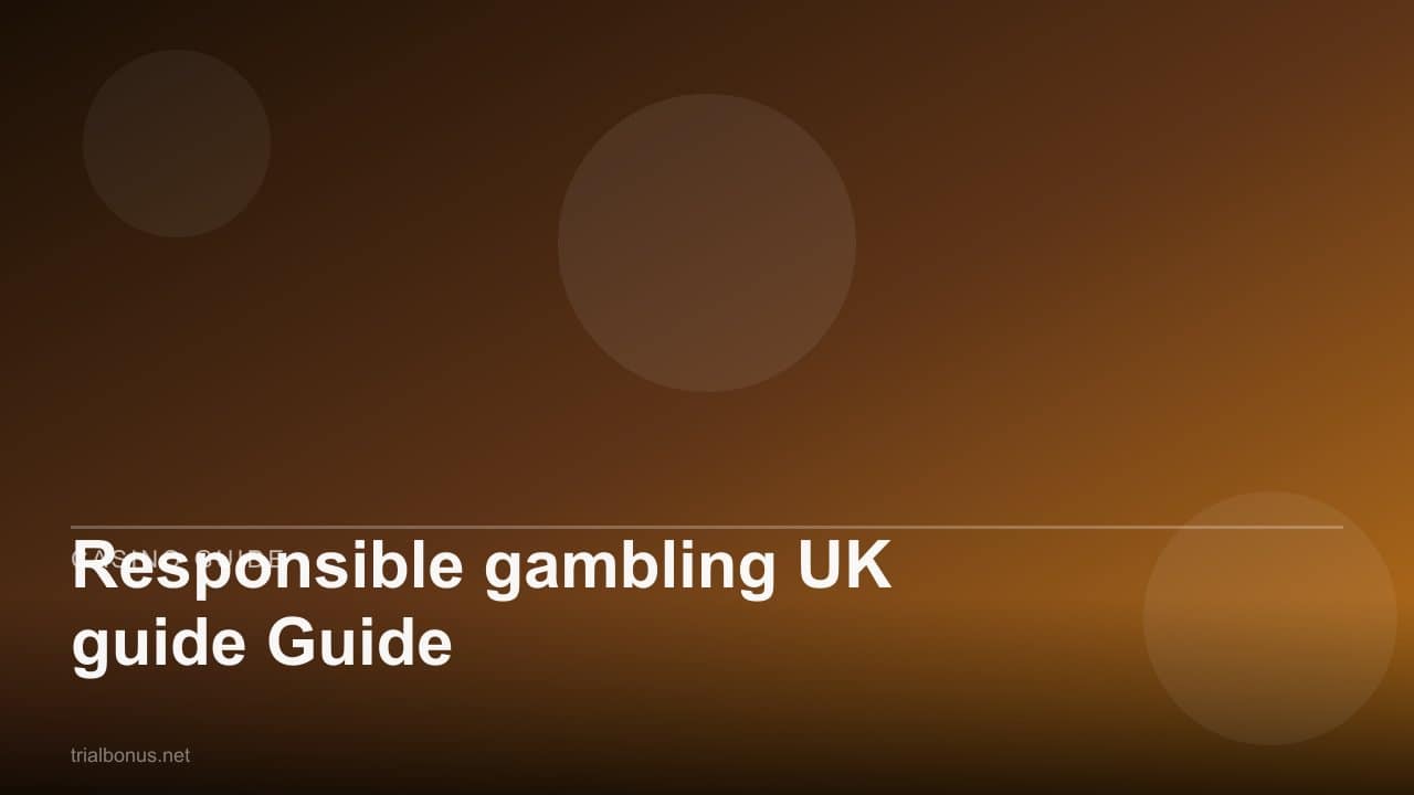 Responsible gambling UK guide Guide review