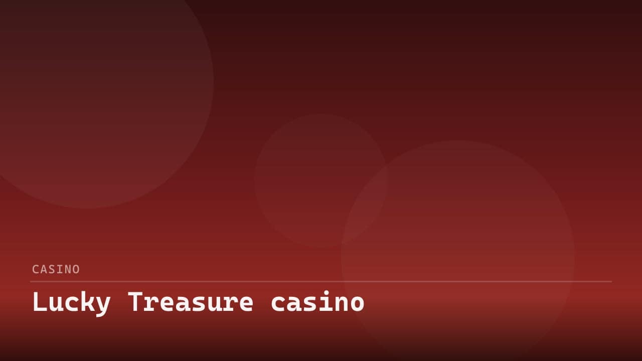 Lucky Treasure casino review