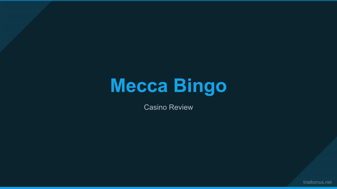 Mecca bingo casino Review review