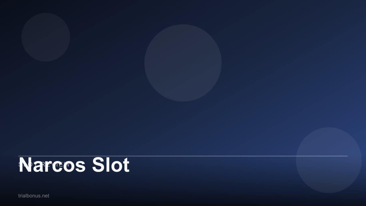 Narcos Slot review