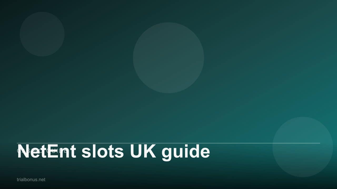 NetEnt slots UK guide review
