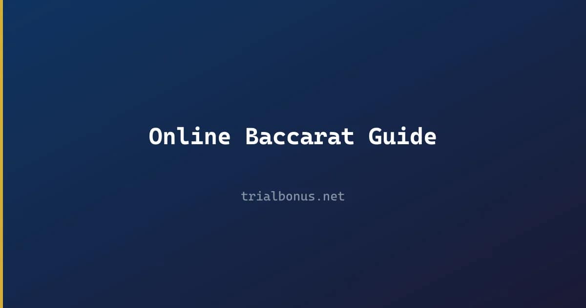 Online Baccarat Guide review