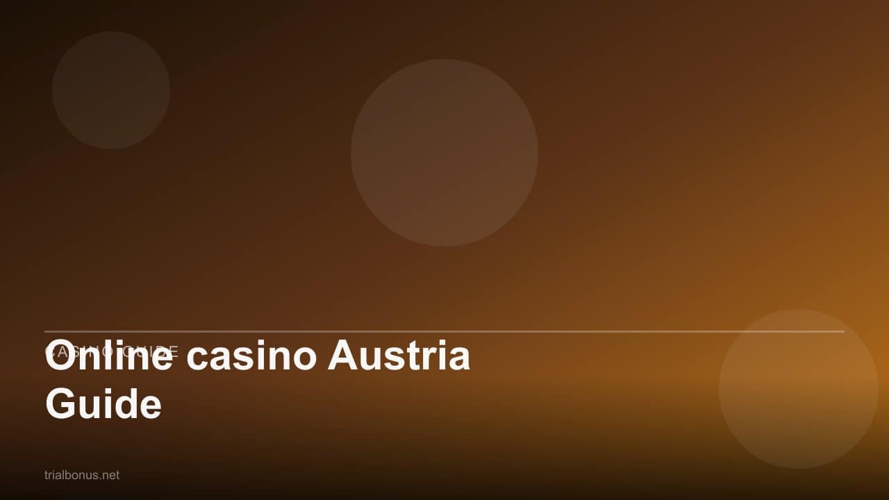 Online casino Austria Guide review