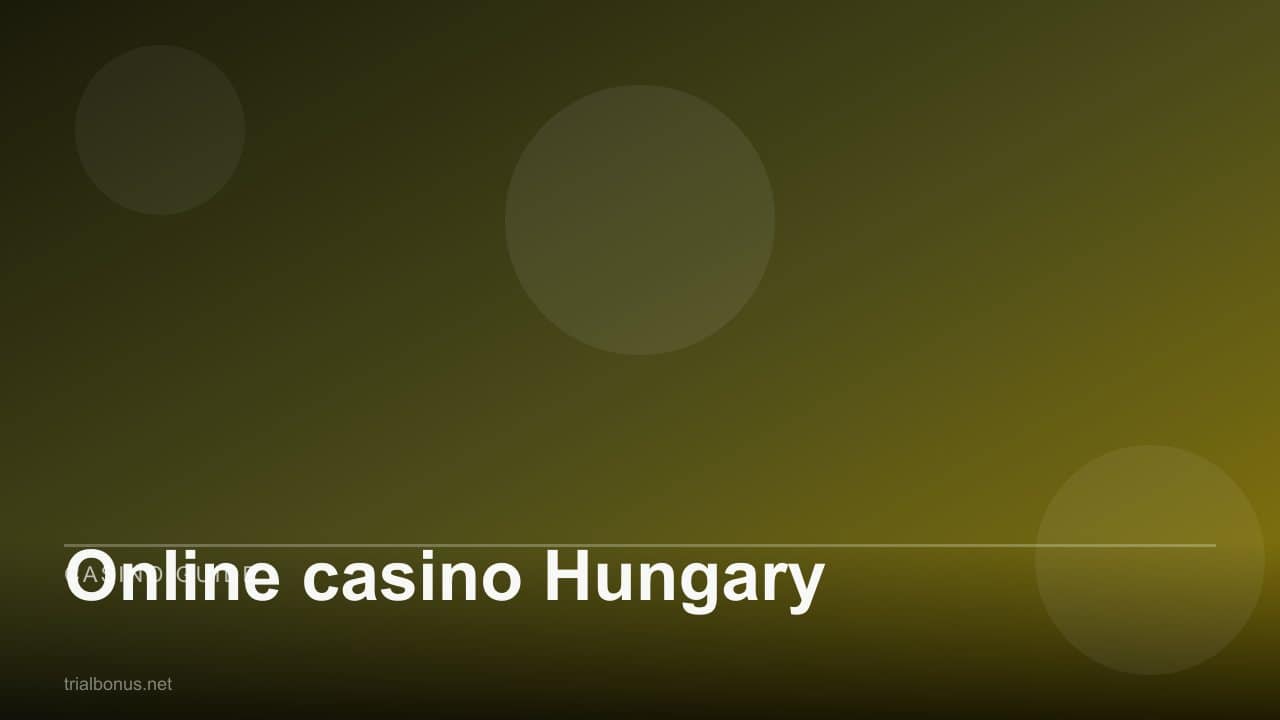 Online casino Hungary review