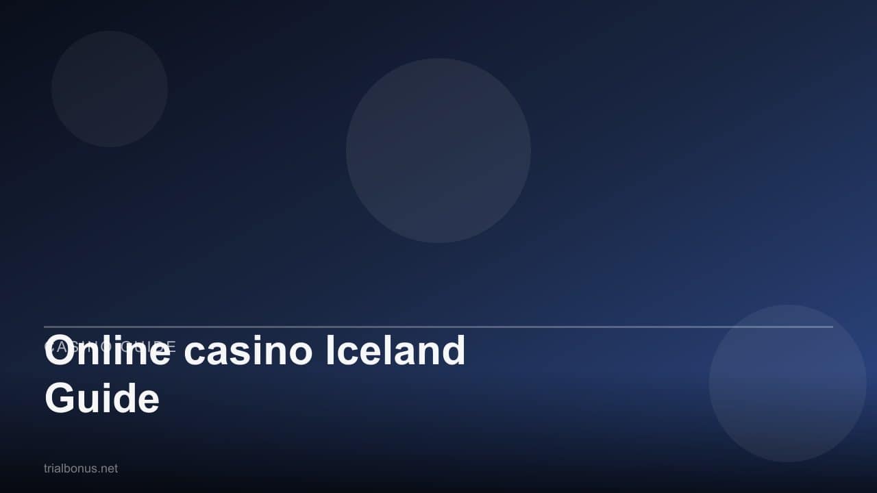 Online casino Iceland Guide review