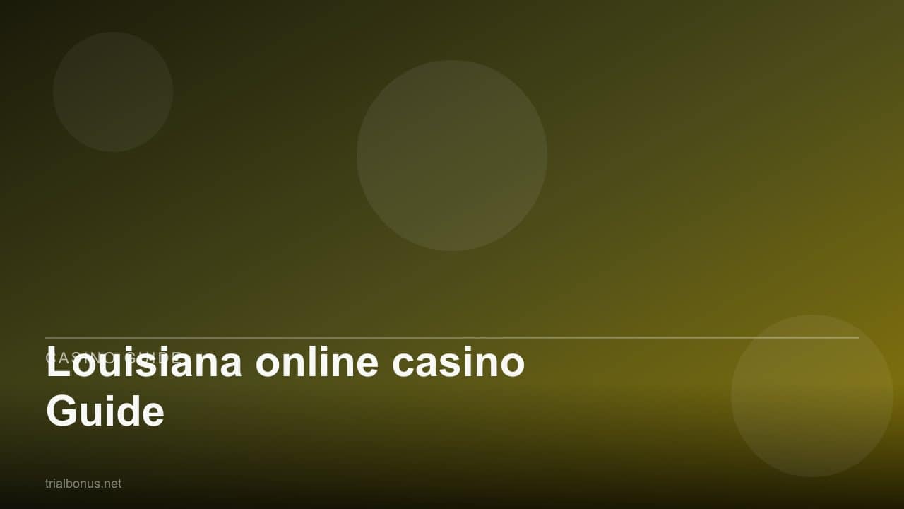 Louisiana online casino Guide review