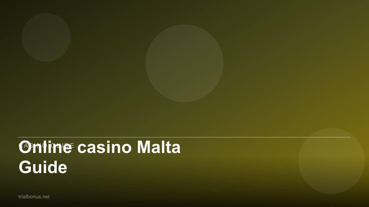 Online casino Malta Guide review