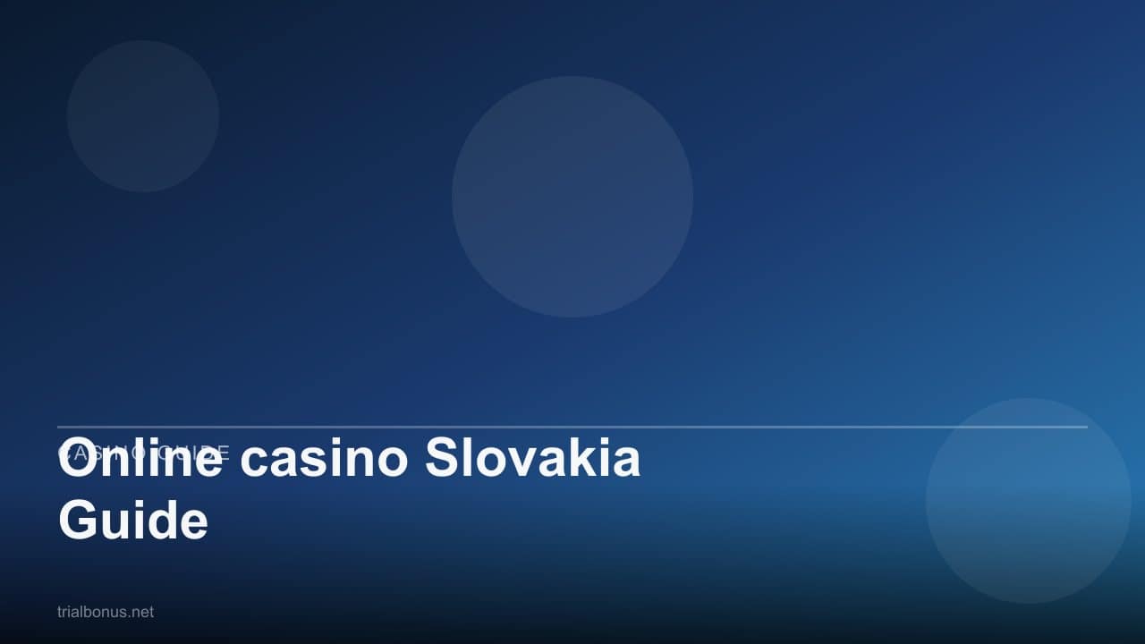 Online casino Slovakia Guide review