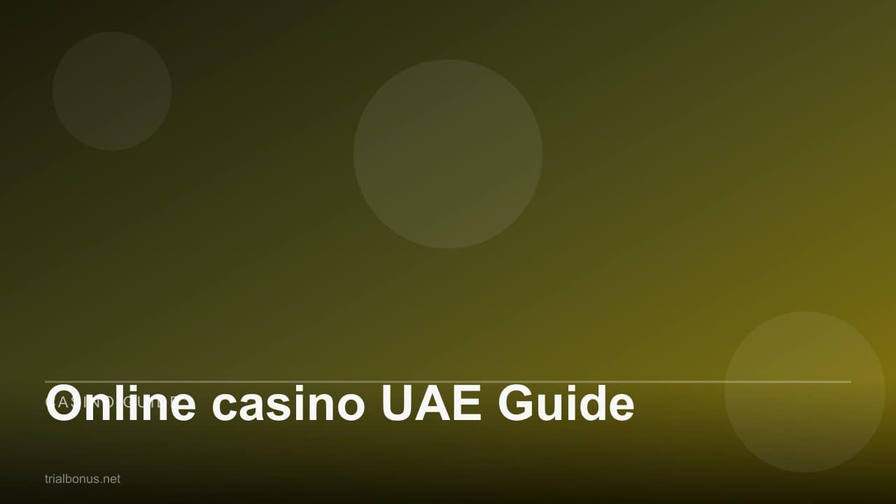 Online casino UAE Guide review