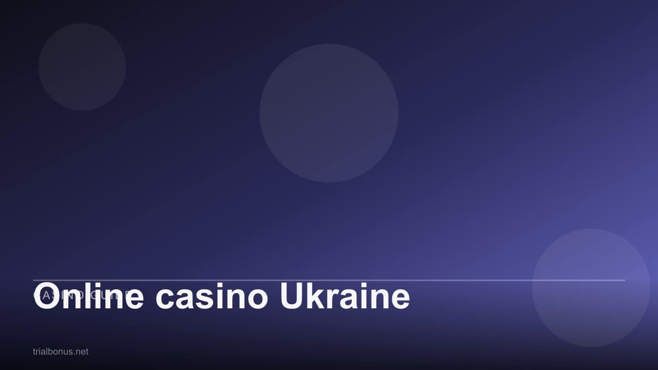 Online casino Ukraine review