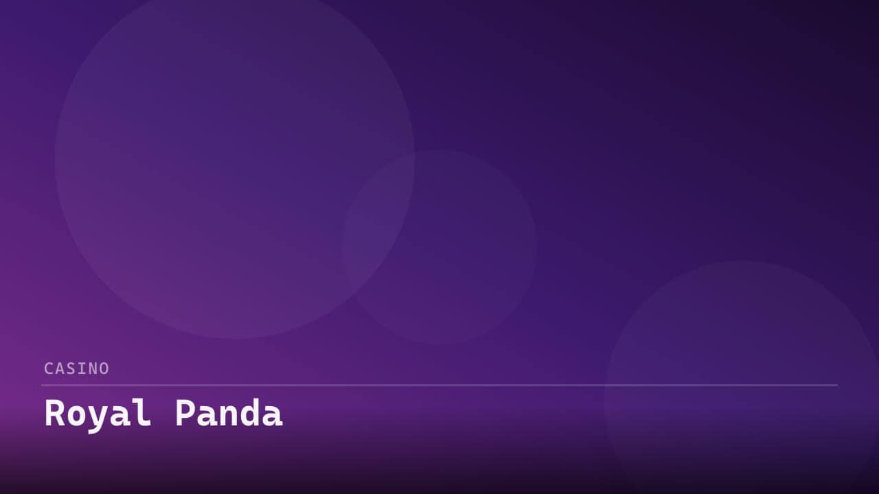 Royal Panda review