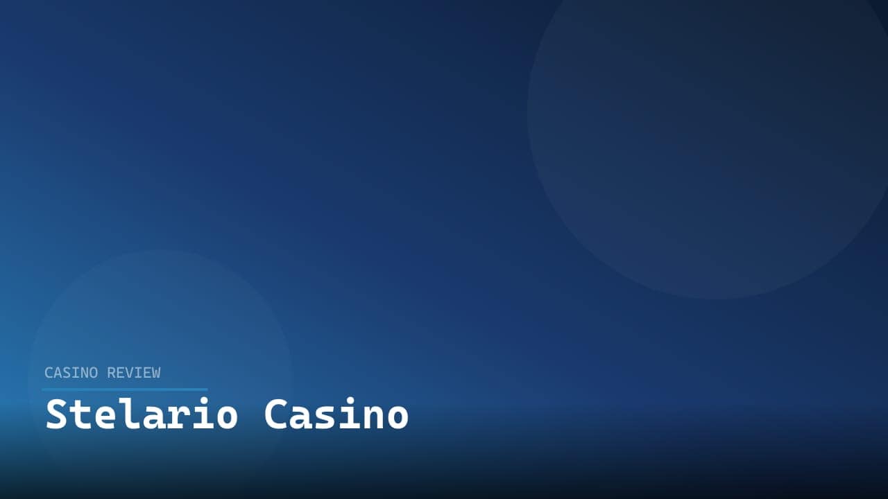 Stelario Casino review