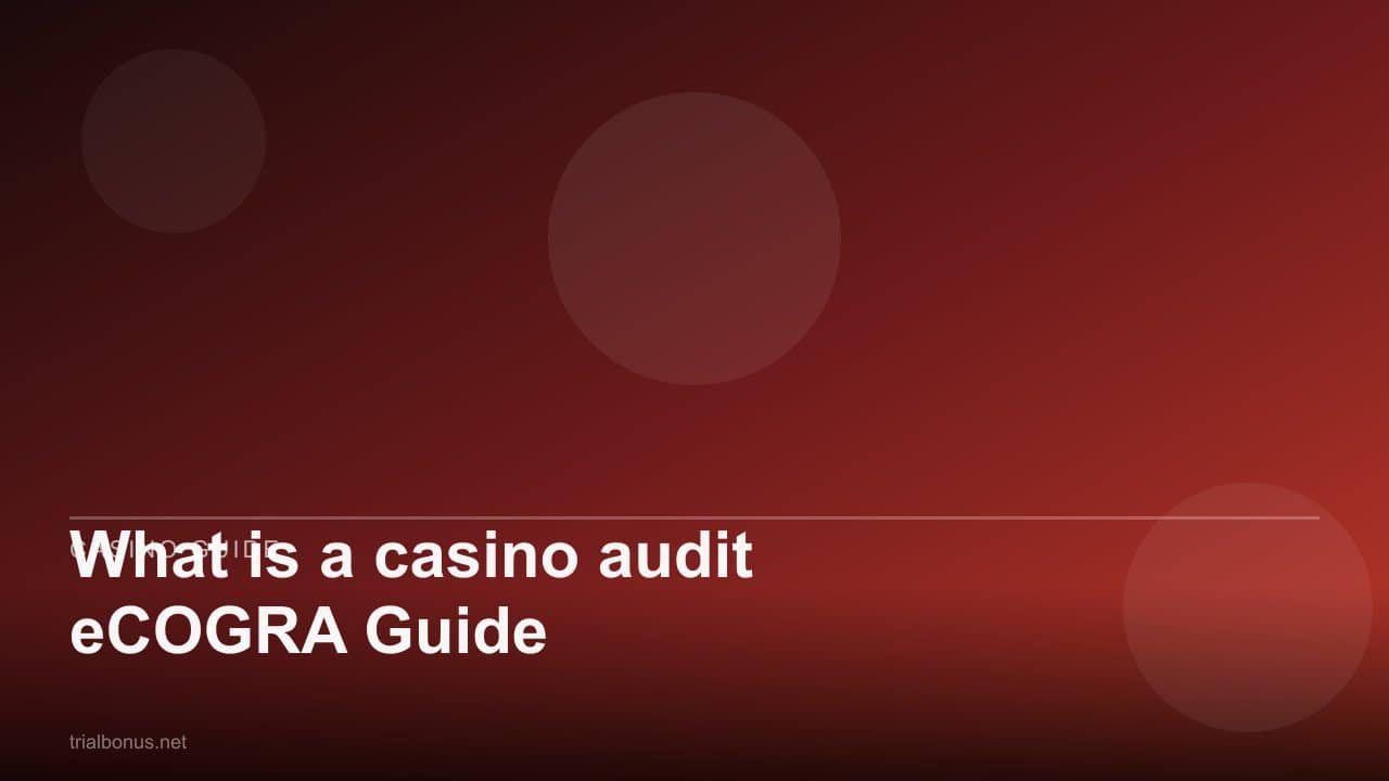 What Is a Casino Audit? eCOGRA Guide review