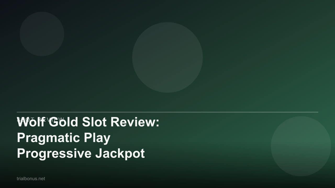 Wolf Gold Slot Review: Pragmatic Play Progressive Jackpot review