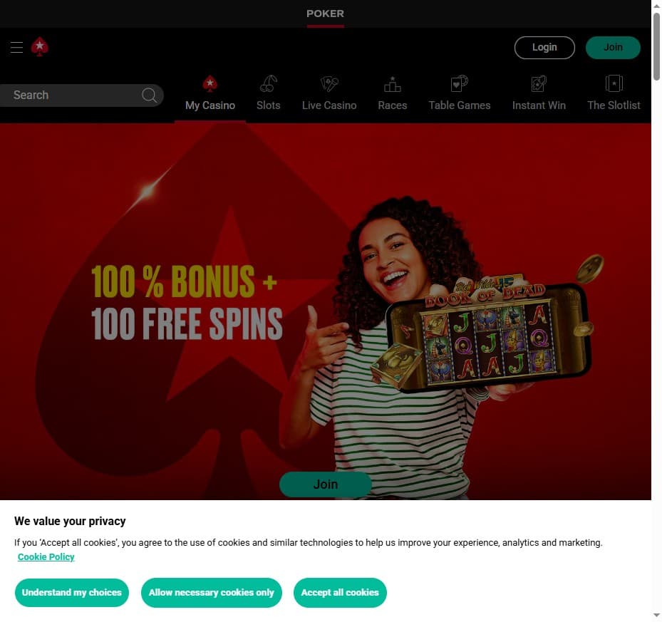 PokerStars Casino Review: Poker Giant's Casino Platform logo
