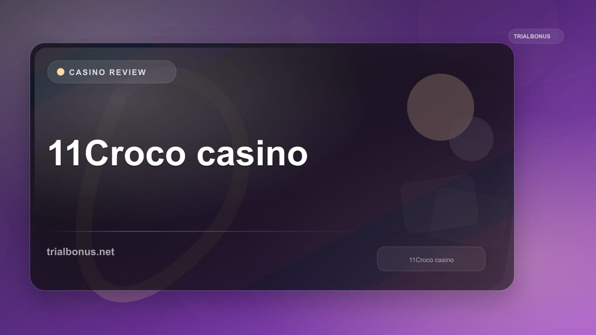 11Croco Casino: Terms and Promotion Checks