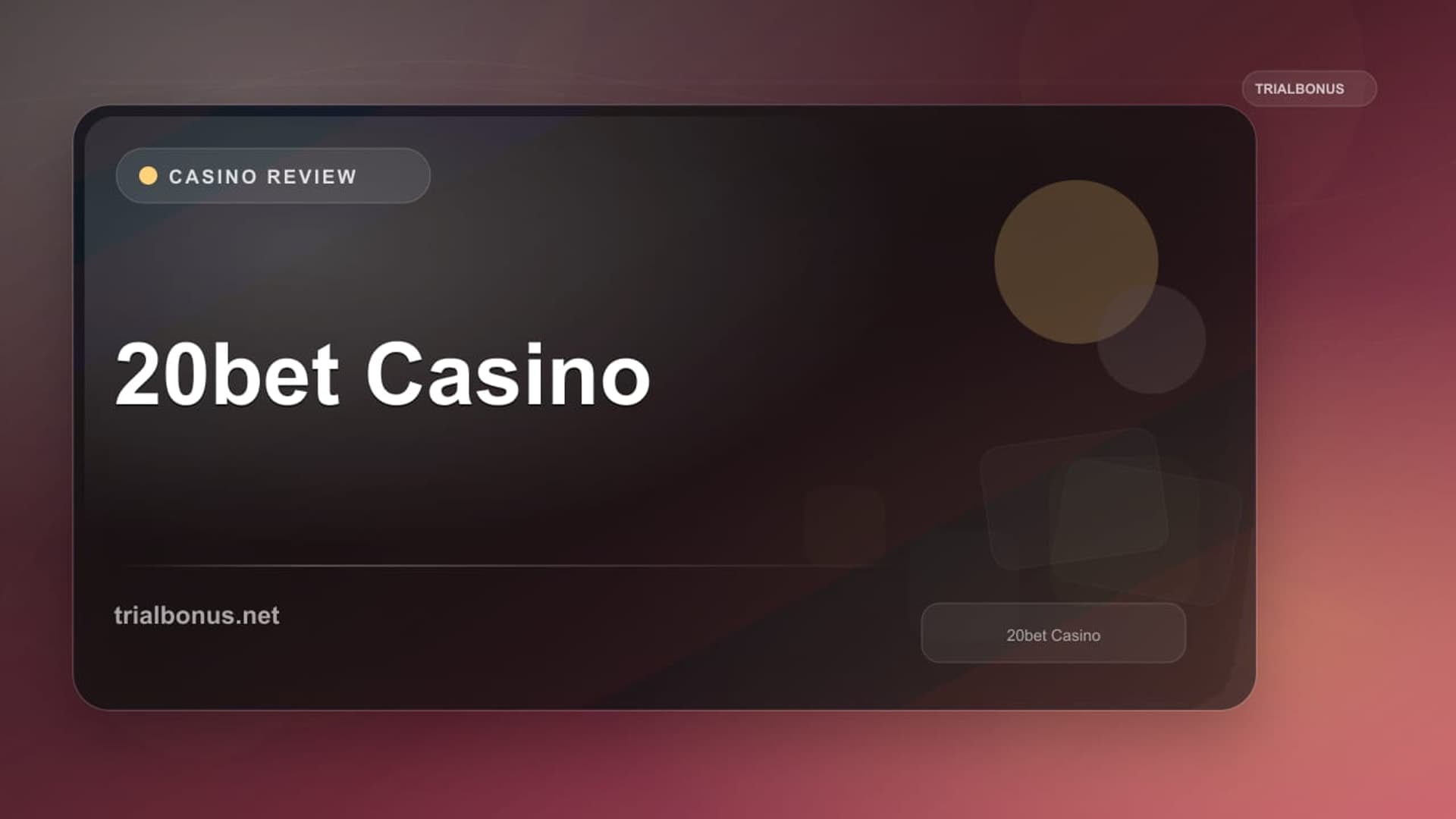 20bet Casino