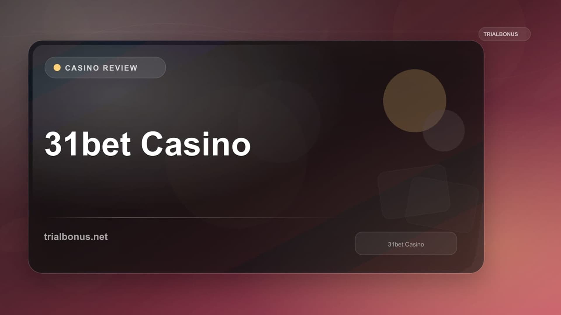 31bet Casino