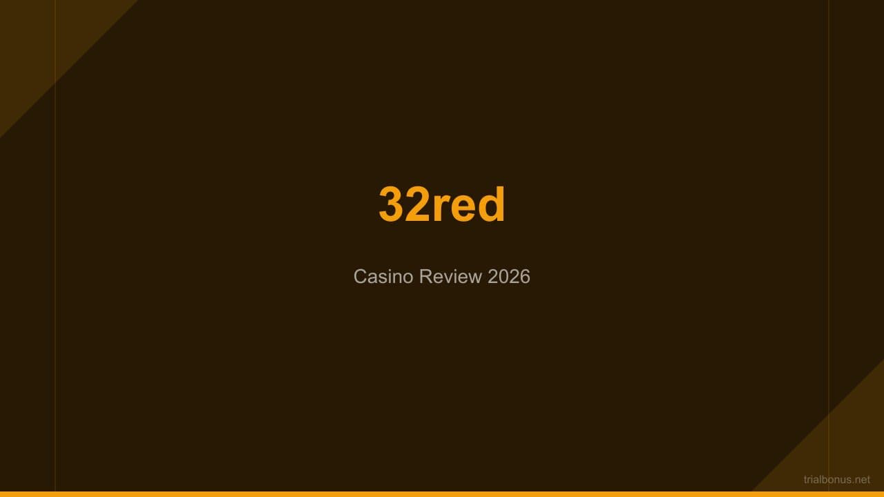 32red: Welcome Offer and Promotions