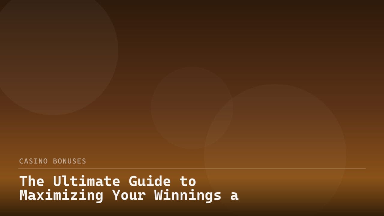 The Ultimate Guide to Maximizing Your Winnings at 500 Casino Bonus