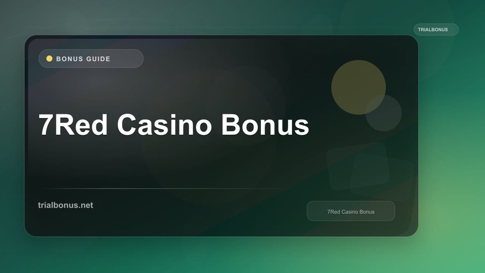 7Red Casino Bonus