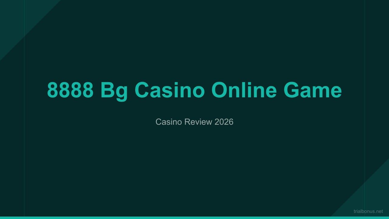 8888 bg Casino: Unveiling the Games & Beyond