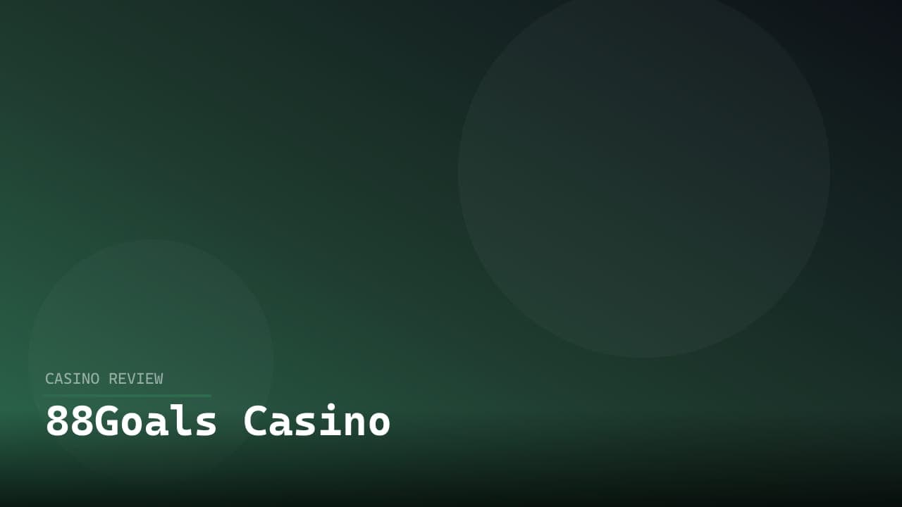88Goals Casino review
