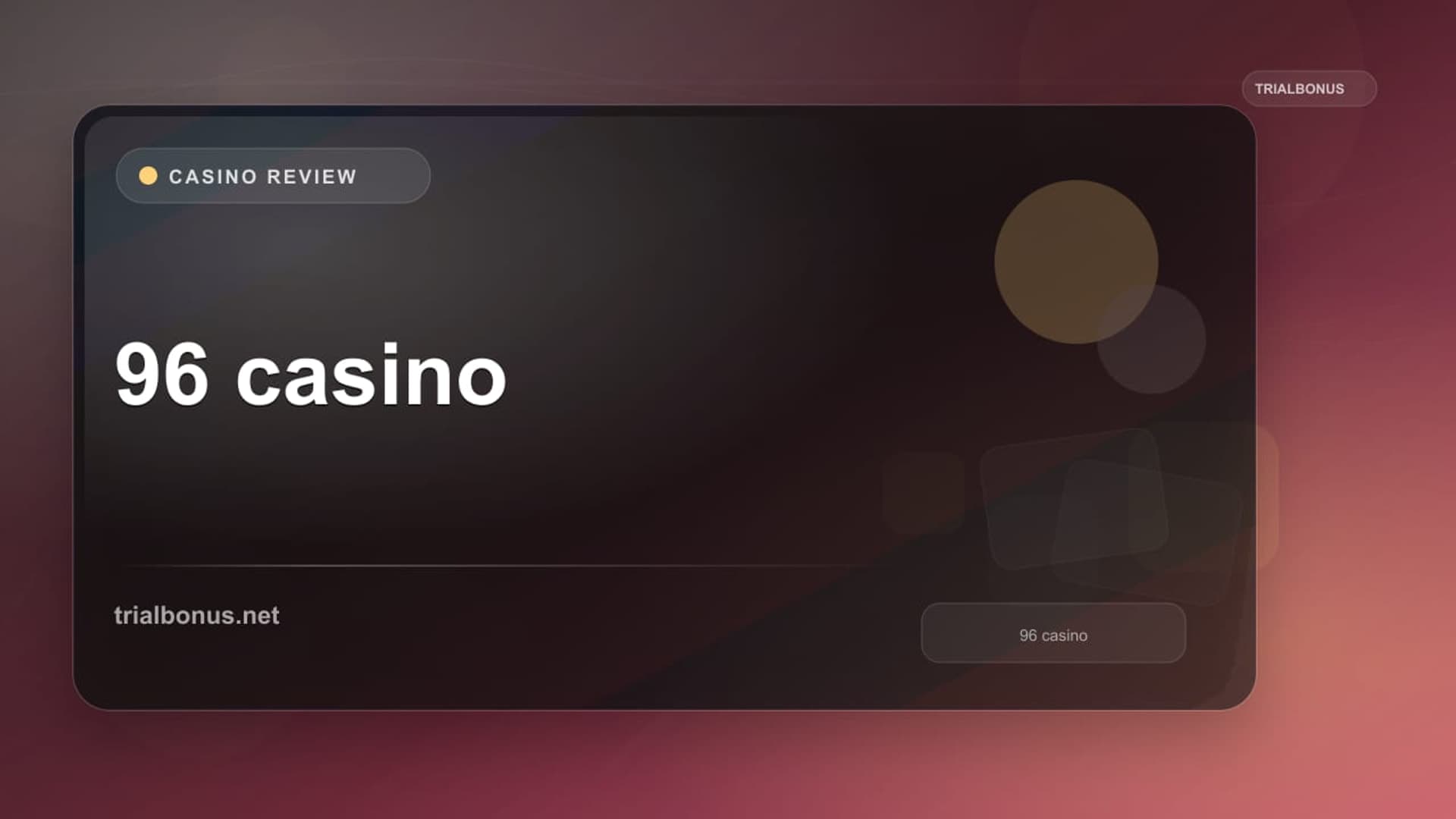 96 casino