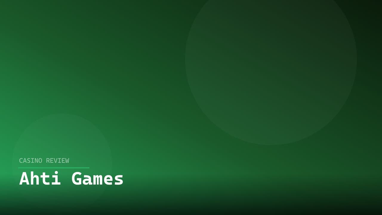 Ahti Games logo