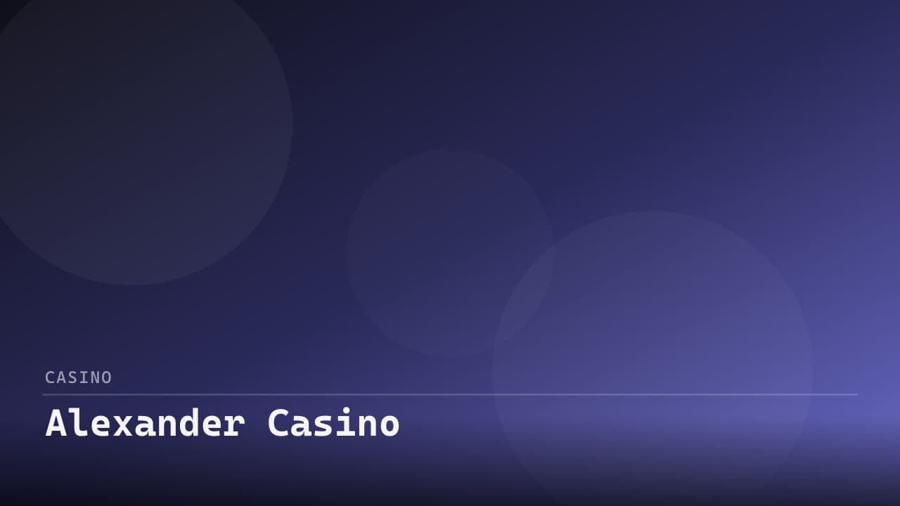 Alexander Casino logo