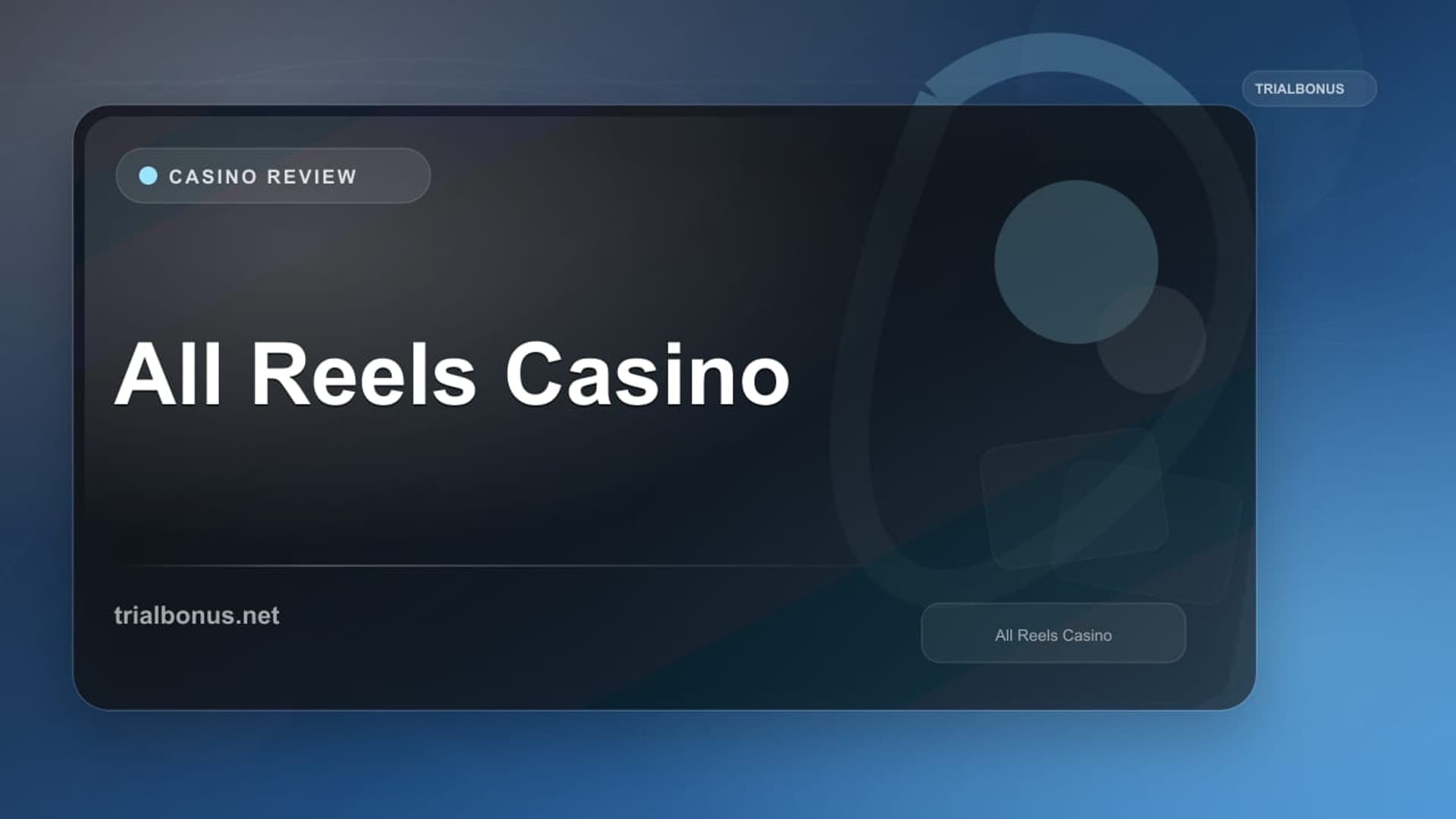 All Reels Casino