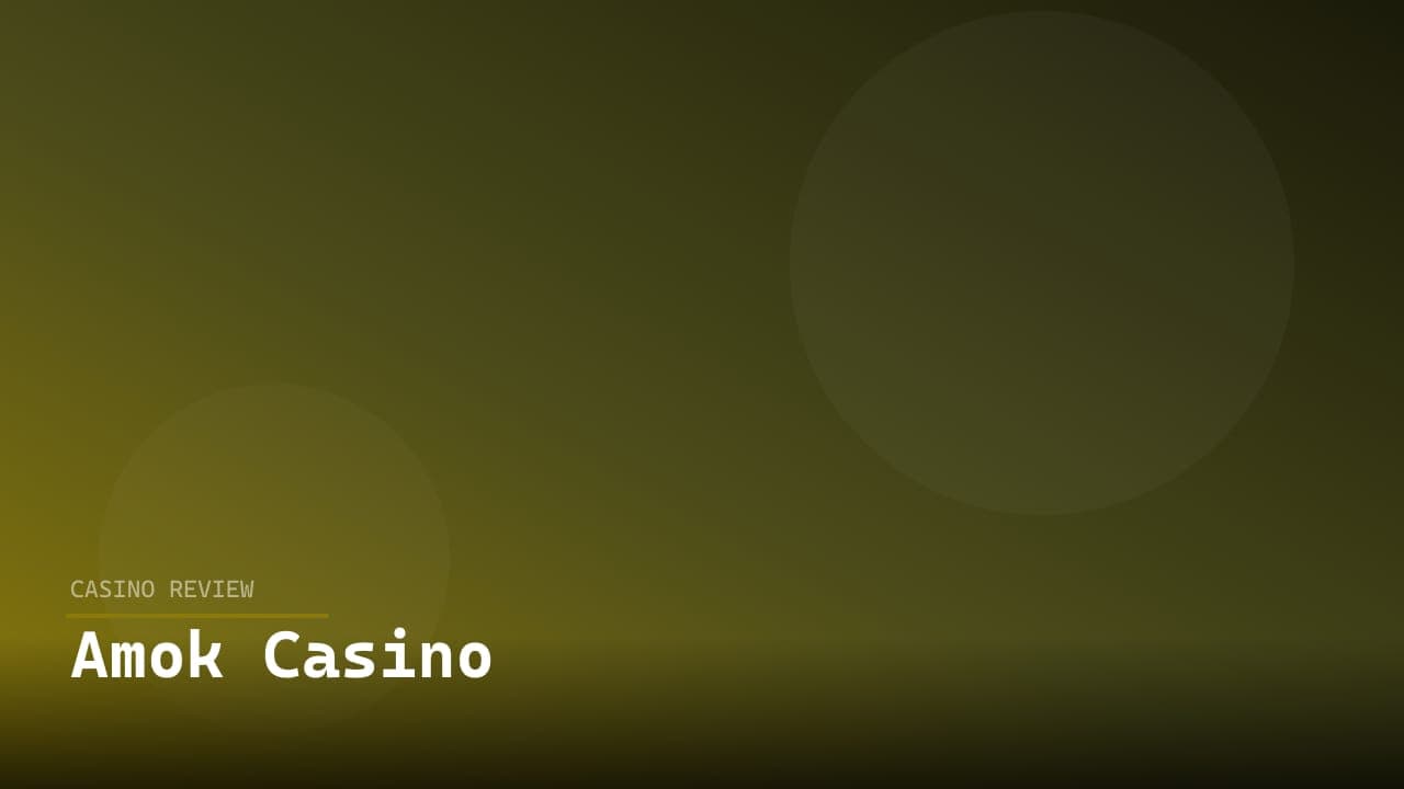 Amok Casino
