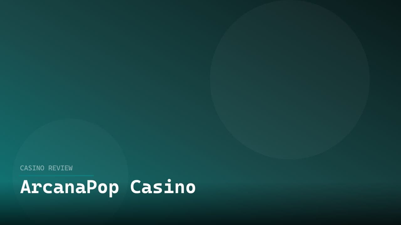 ArcanaPop Casino