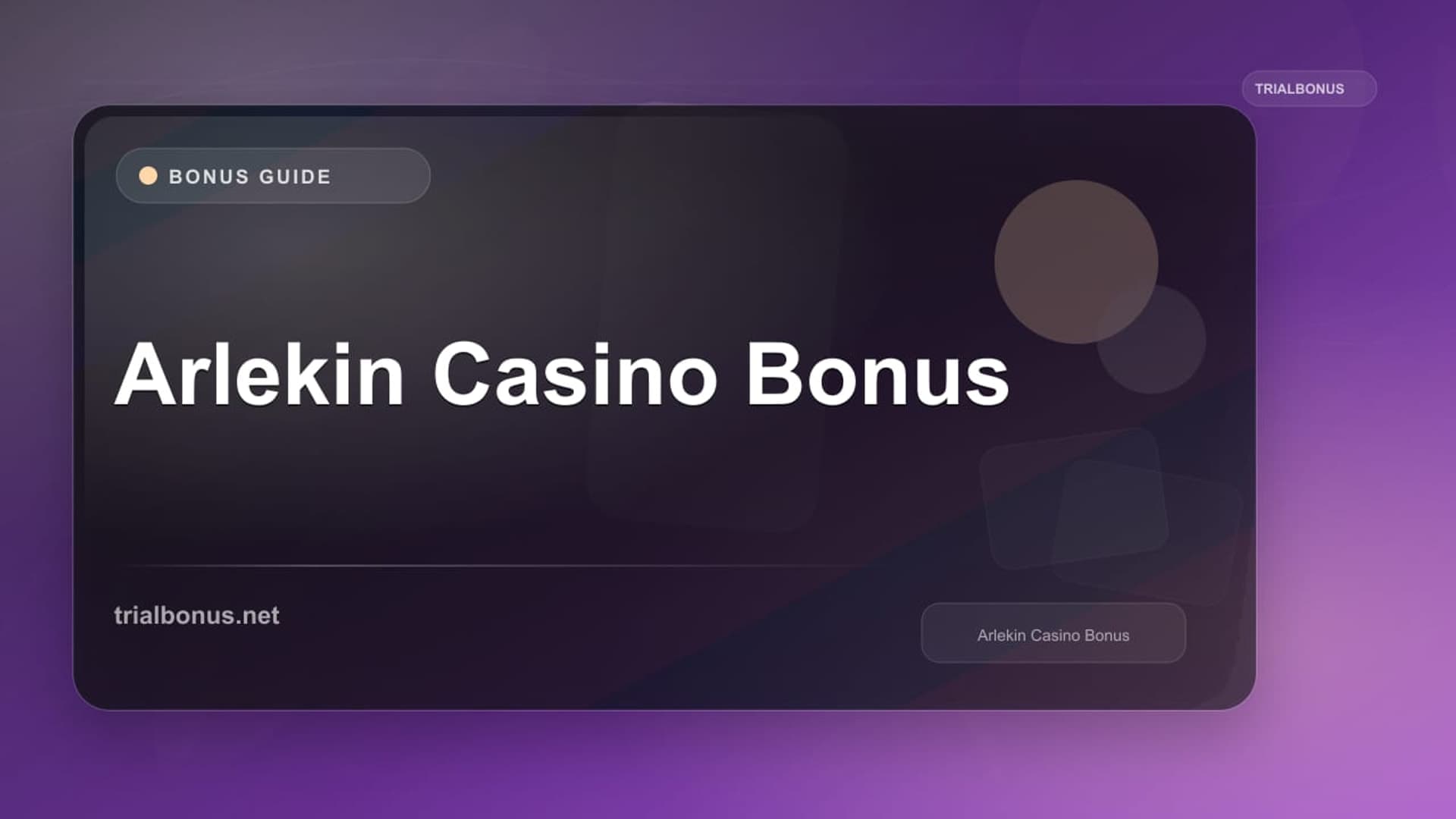 Arlekin Casino Bonus