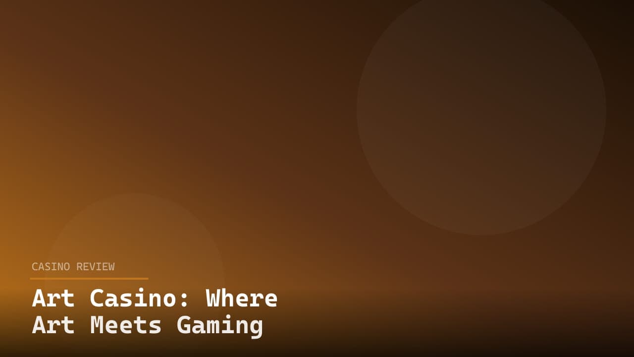 Art Casino: Where Art Meets Gaming review