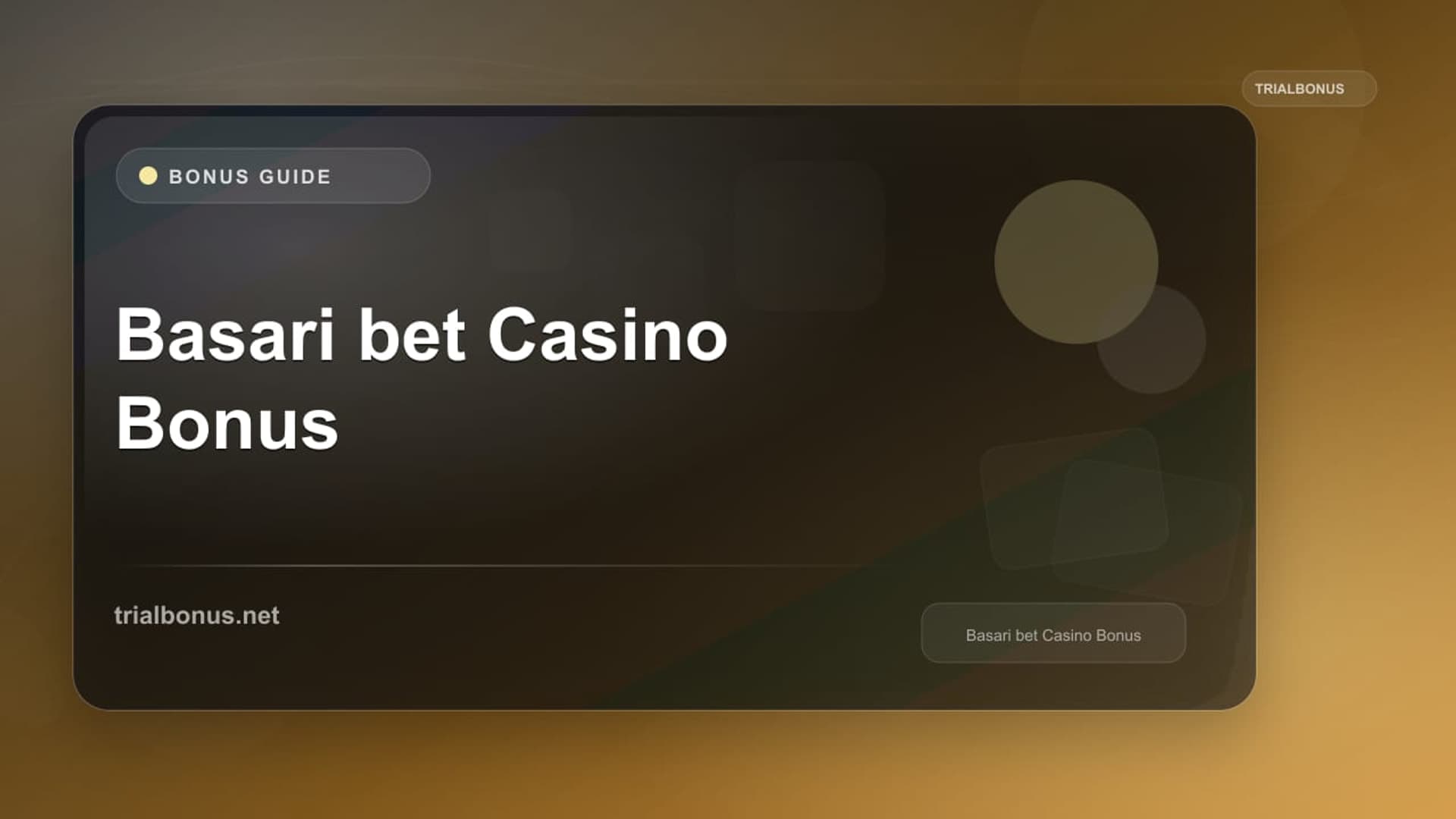 Basari bet Casino Bonus