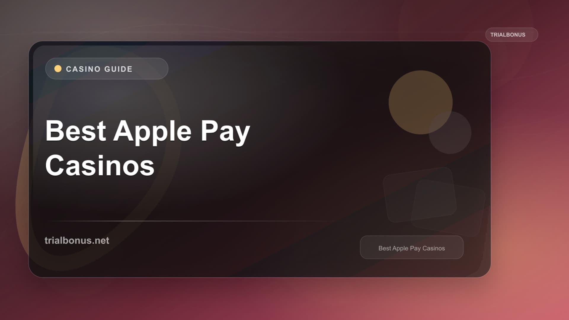 Best Apple Pay Casinos