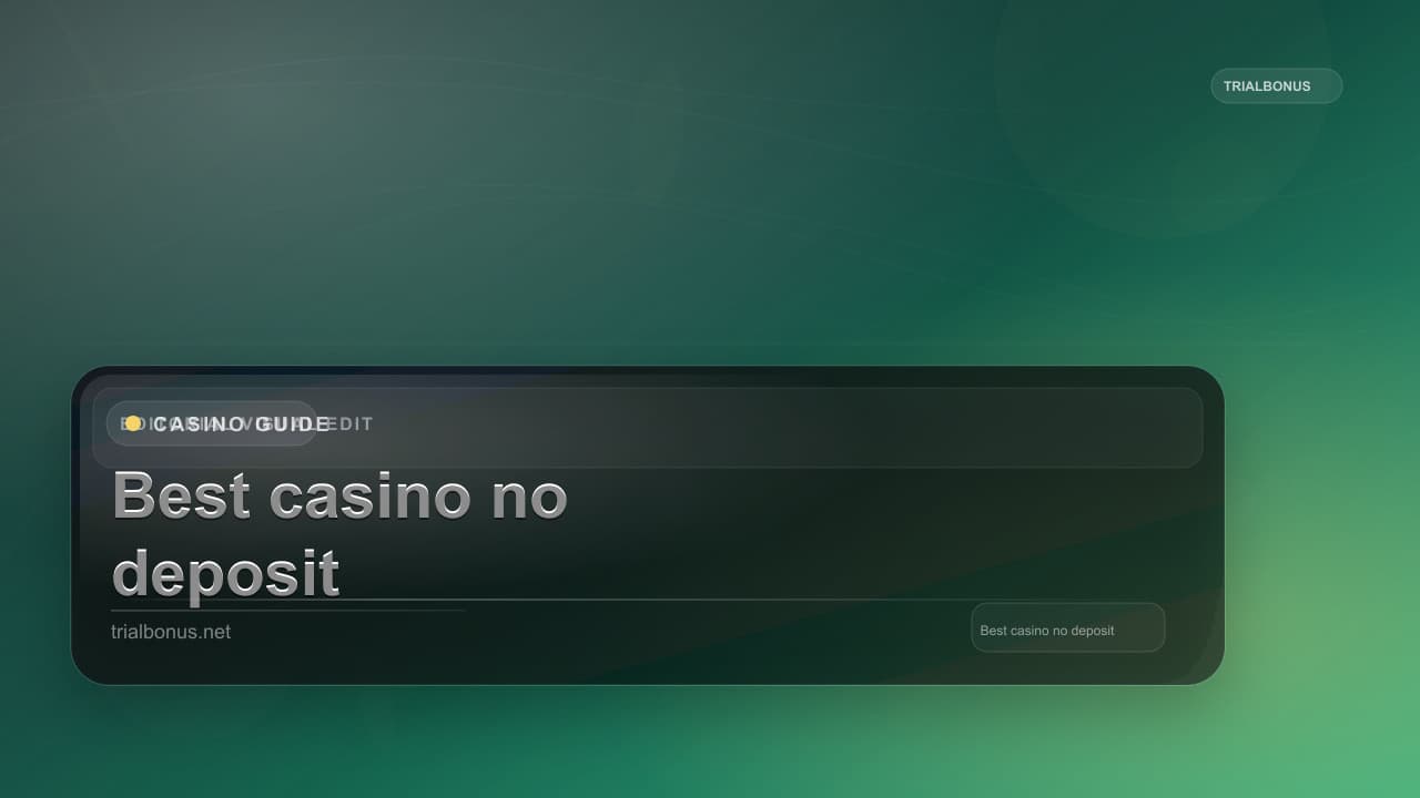 Best casino UK no deposit bonus Guide
