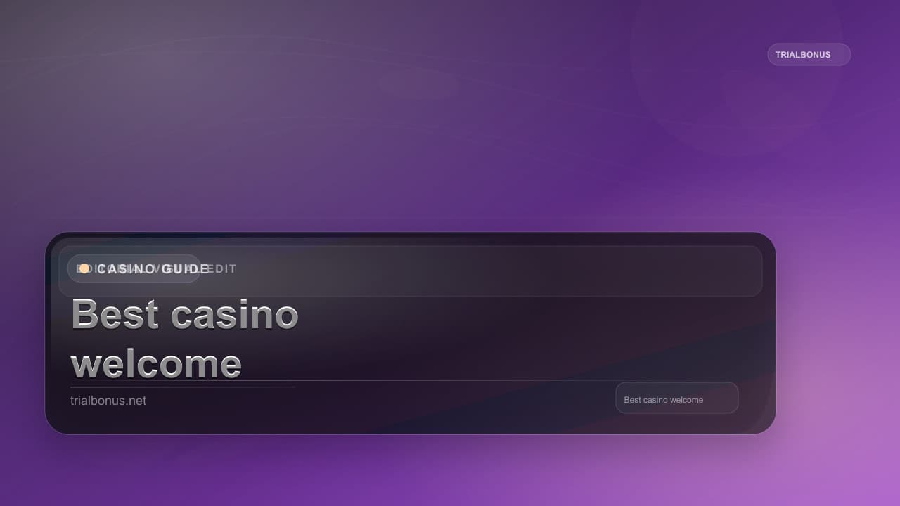 Best casino welcome bonus UK Guide