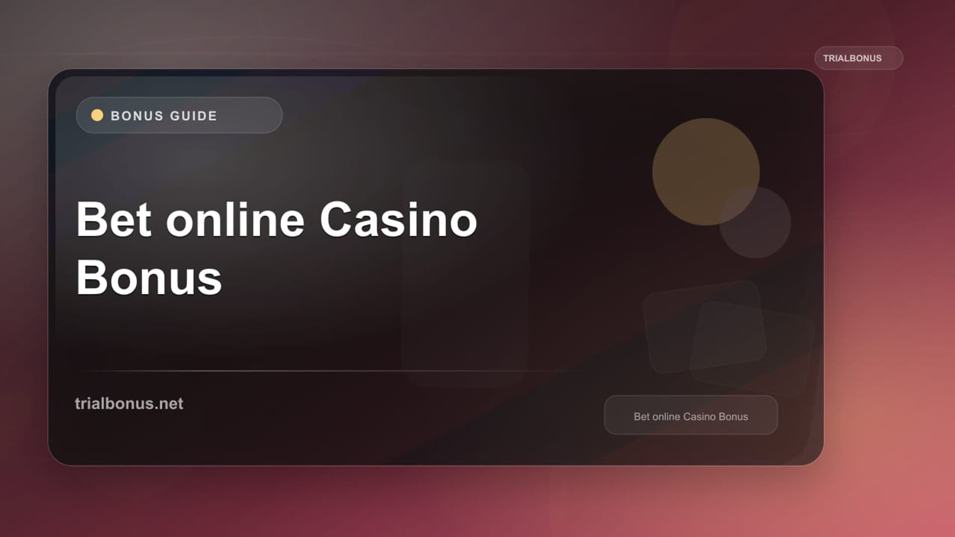 Bet online logo