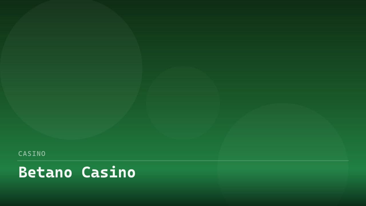 Betano Casino review