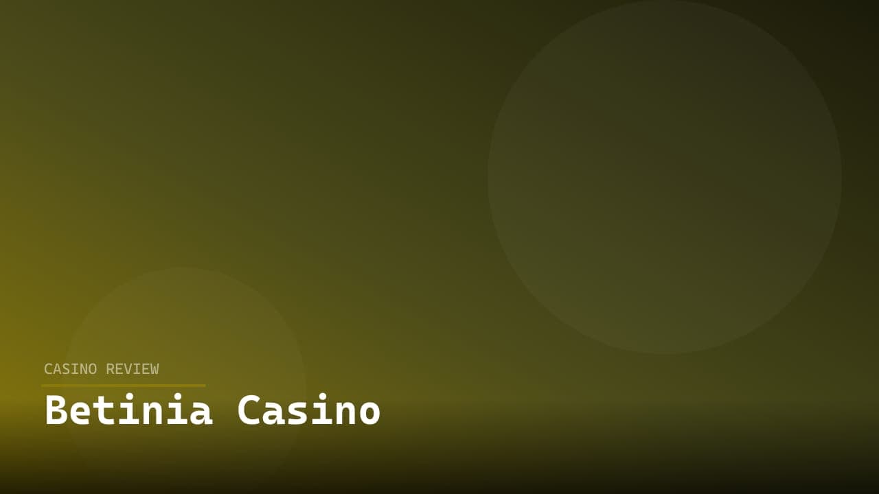 Betinia Casino