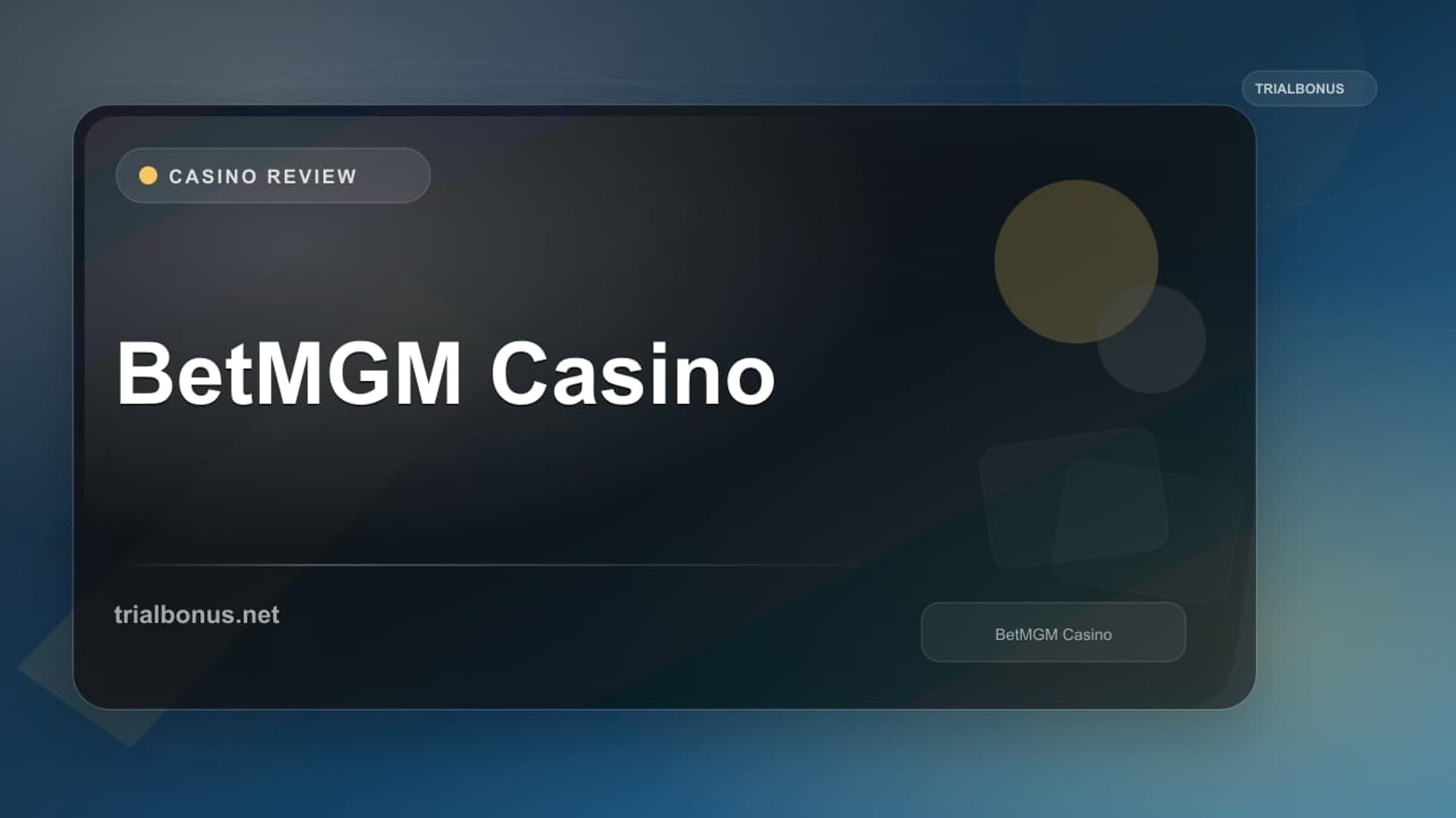 BetMGM Casino: State and Terms Checks
