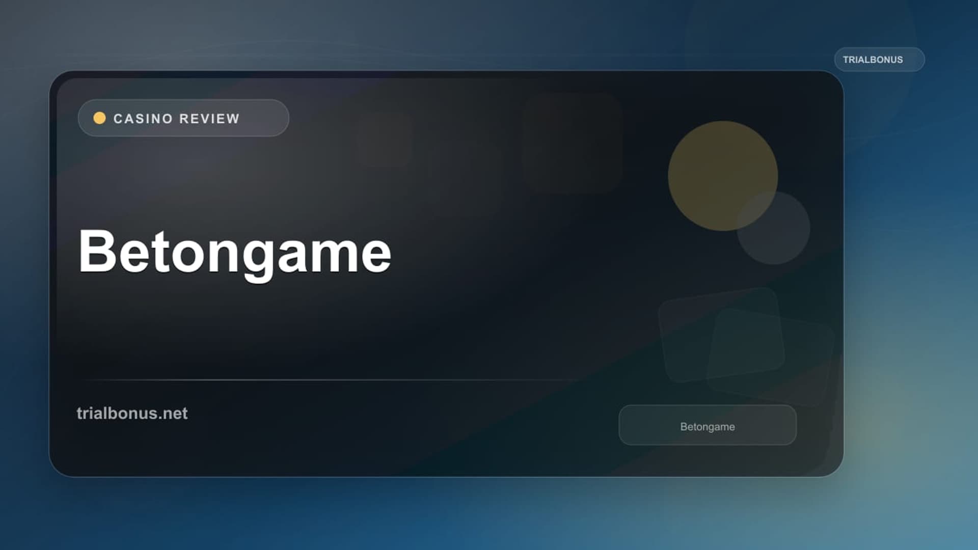 Betongame